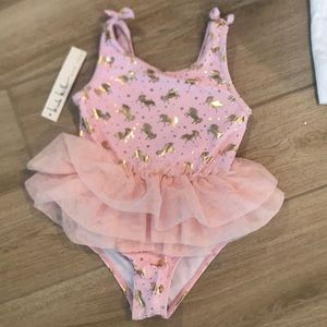 Unicorn Swim Suit- brand new, never worn